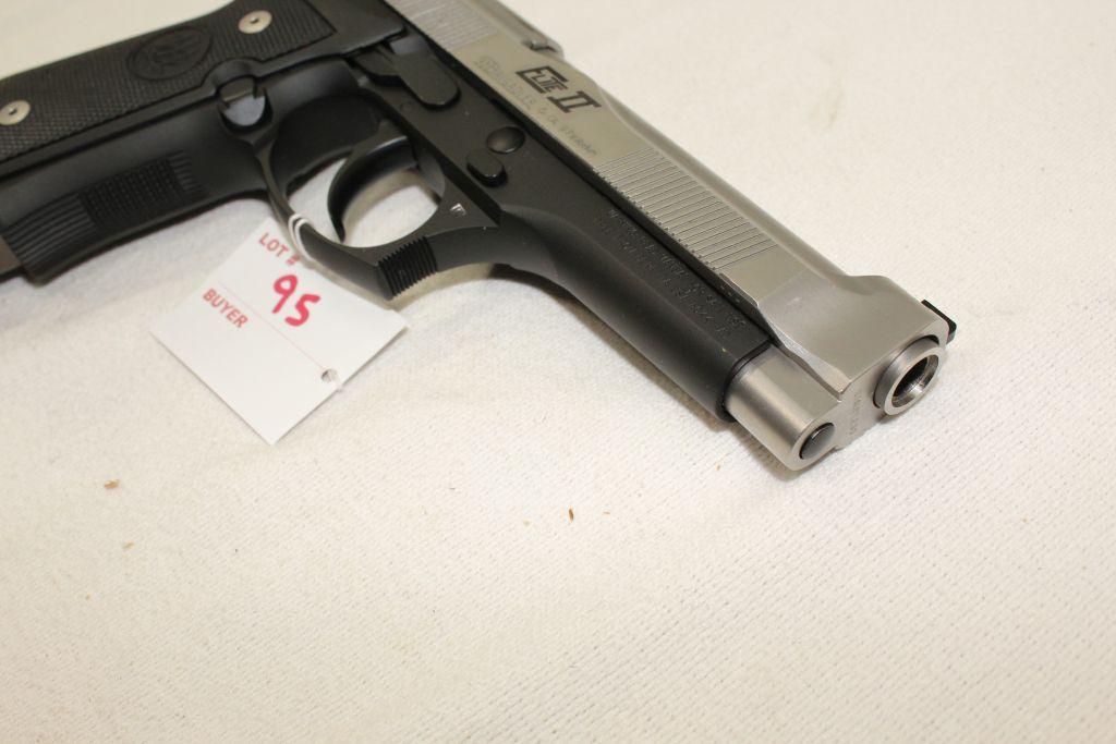 Beretta 92 G Elite2 , Novak Target Pistol, Brigadier Slide-Novak Sights and magazines, s/n BER225033