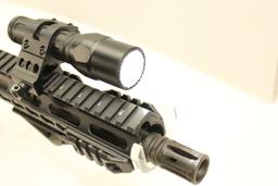 Anderson Mfg AM-15, Pistol, .223/5.56, with light, vortex strike fire red dot, nylon tactical case,