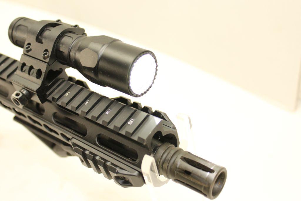 Anderson Mfg AM-15, Pistol, .223/5.56, with light, vortex strike fire red dot, nylon tactical case,