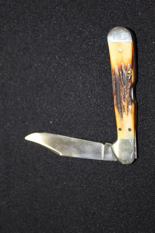 Case xx 51749 lss Single Blade, Case Shield Natural Bone Handle With Box