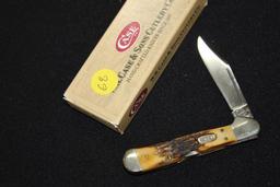 Case xx 51749 lss Single Blade, Case Shield Natural Bone Handle With Box