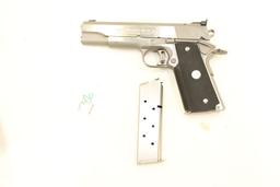 Colt MK IV 580, 45ACP, National Match Gold Cup, Stainless, in original case, sn SN01860E