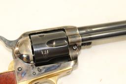Tristar arms, Regulator, Single Action Revolver, .45LC, Case Hardened Blue frame w/brass trigger hou