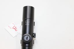 Colt manufactured 3x20 AR 15 carry handle scope with built in mount, excellent condition, w/duplex c
