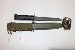 US Type M6 Bayonet w/sheath