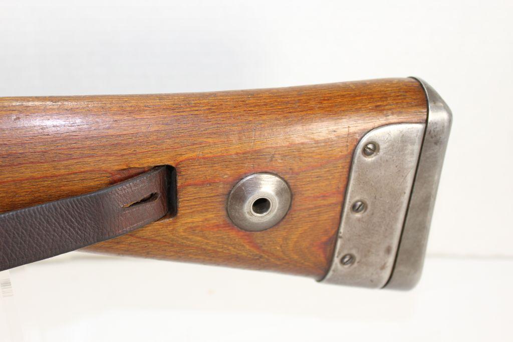 German Gewehr G33/40 Mod, dot, Mountain Rifle, Bolt action rifle 7.92mm caliber Kurz with leather sl