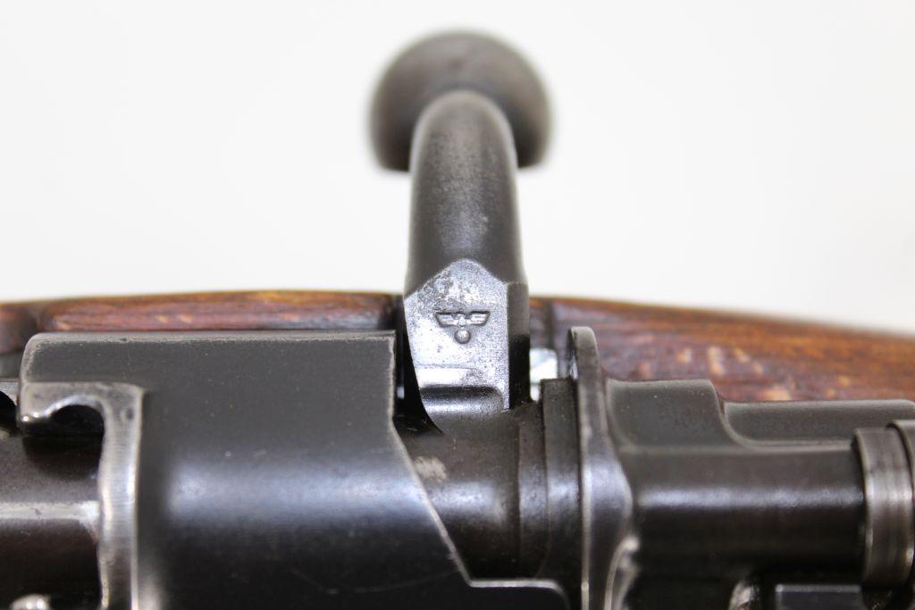 German Gewehr G33/40 Mod, dot, Mountain Rifle, Bolt action rifle 7.92mm caliber Kurz with leather sl
