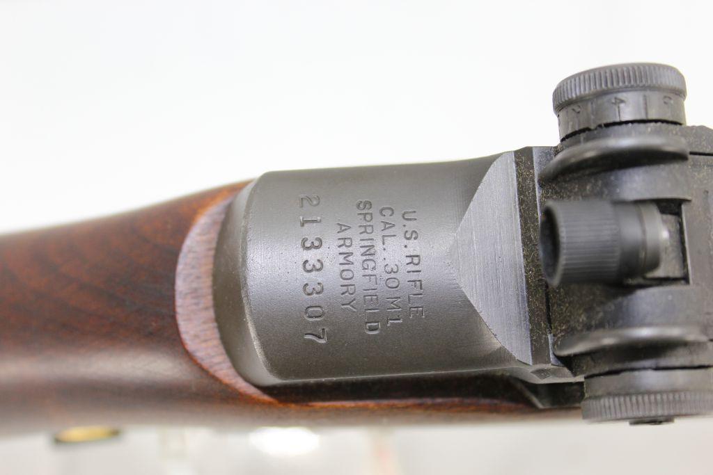 M-1 Garand Springfield Armory Barrel dated 10-53 IHC reciever, IH bolt, SA Barrel 10-53, web sling o