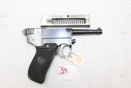 GLISENTI M1910, 9mm Gilsenti Caliber, sn# A-102