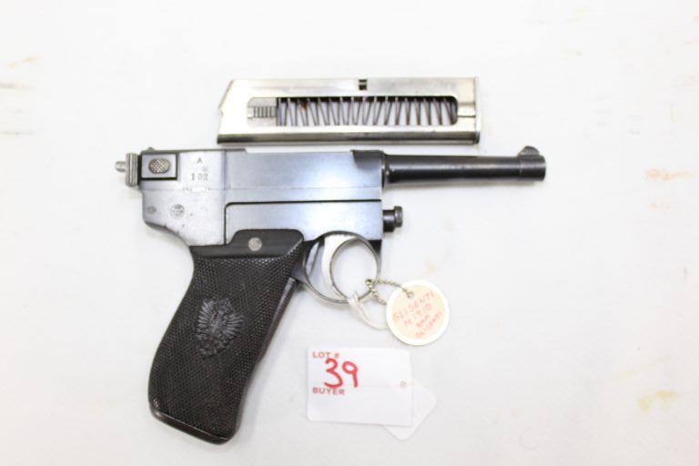 GLISENTI M1910, 9mm Gilsenti Caliber, sn# A-102