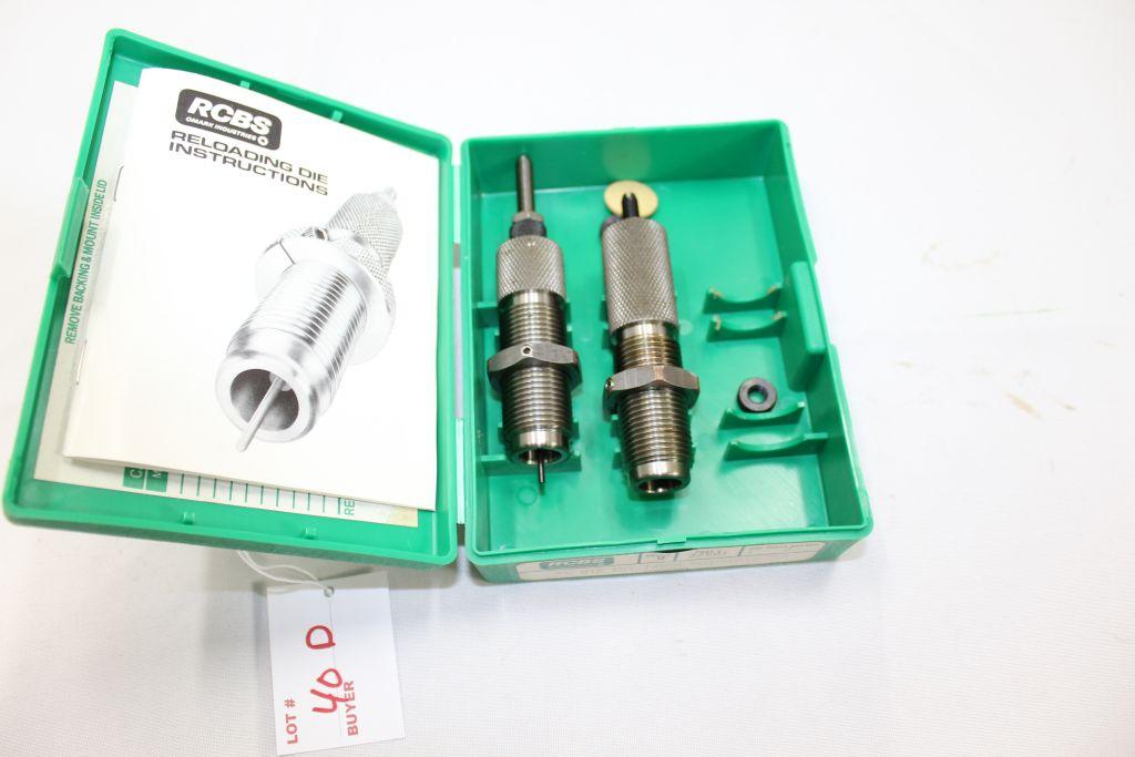 RCBS Reloading Equipment 7/5mm SCH/RUBIN Die Set