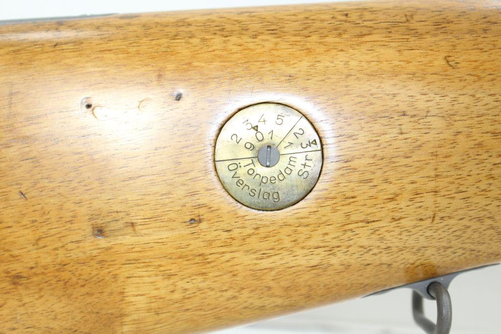 Argentine M91 Sporterized 7.65mm Rifle 25x32 Scope #A3191