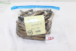 .30-06 Sized and Trimmed brass cases, stc 100 cases