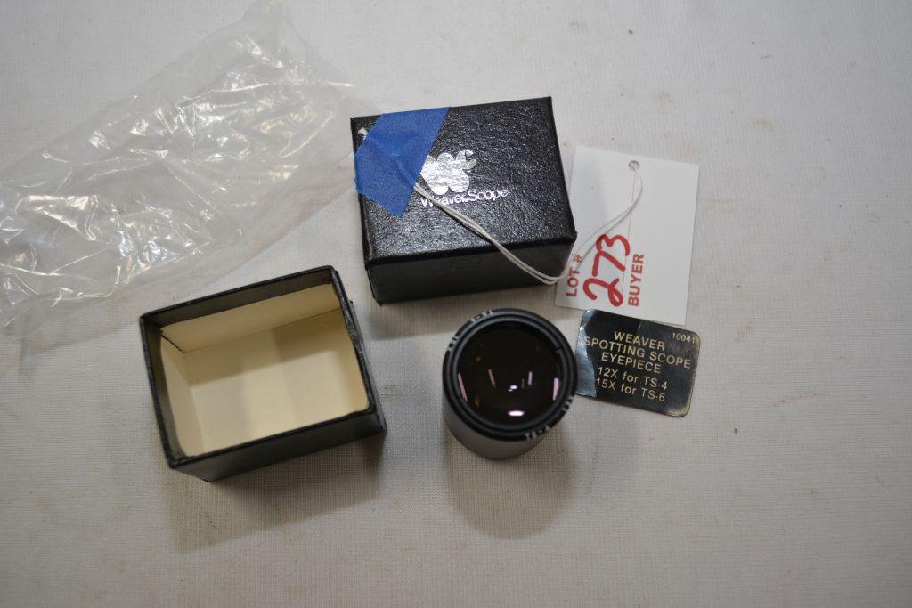 Weaver spotting scope magnification adapters 12x for TS-4 15x for TS-64