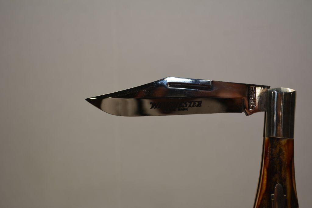 Winchester Bone handle pocket knife,  #1920S, '91, excellent condition