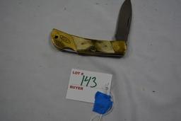 Case pocket knife, bone handle, #051051L SSP, bow handle