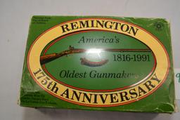 Remington 175th Anniversary Commemorative Tin with 325 High Velocity 22 Long Rifle Cartridges