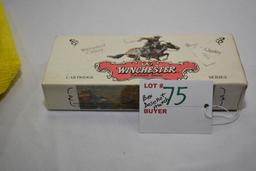 Winchester Cartridge Series folding 3 blade knife, W18 39201 AG, '98, bone handle, .30-30 cartridge,