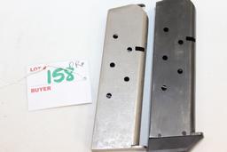 Pair of 1911 .45 ACP 7-Round Magazines