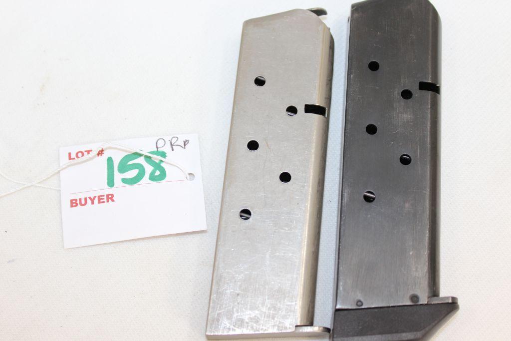 Pair of 1911 .45 ACP 7-Round Magazines