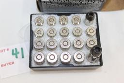 1 Box Winchester Black Talon Containing 10 Rds. .45 ACP and 10 Rds. .40 Cal. S&W; Factory Ammo