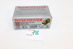 Winchester 12 Ga 2-3/4" No. 5 Shot Turkey Loads; 10 Rds
