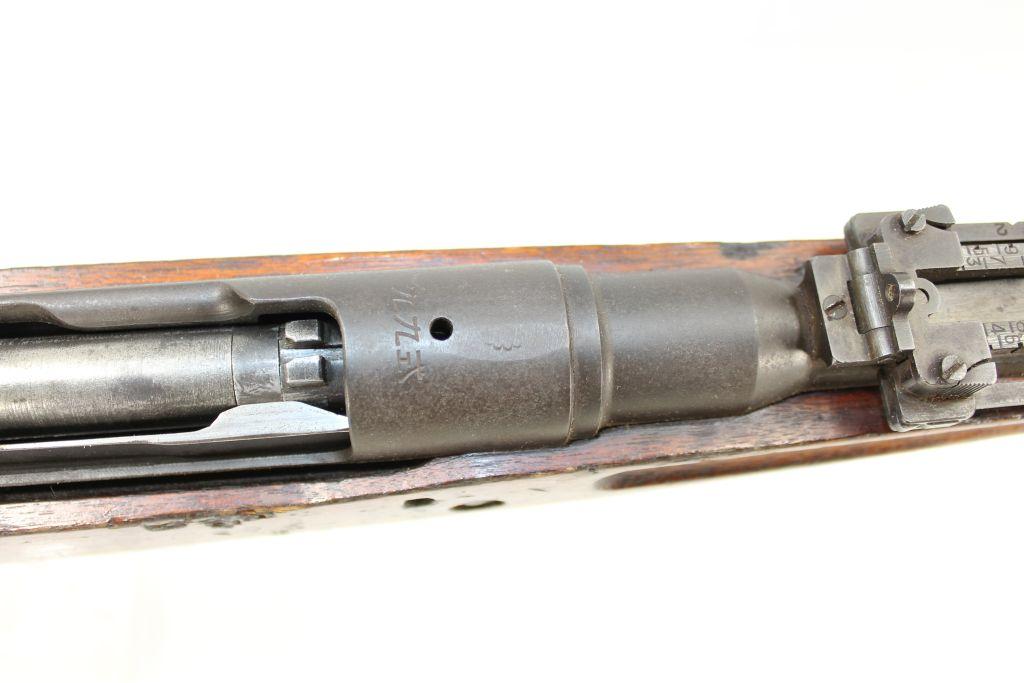 Japanese Model 99 Series 30 7.7x58 Cal. Service Rifle w/26"BBL and Flip Up Anti-Aircraft Sight; Numb