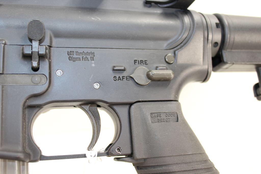 Lauer Model LCW15 7.62x39 Cal. A3 Model with Removable Carry Handle; 16" Heavy BBL, Flash Hider