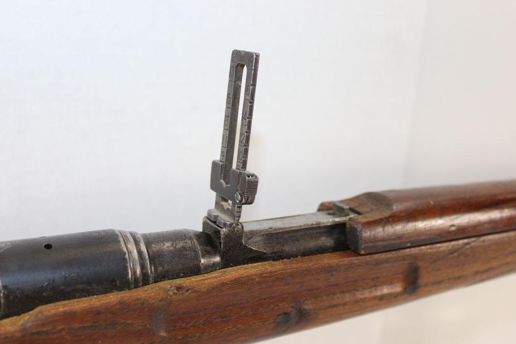 Japanese Model 99 6.5x51R Cal. Service Rifle w/Clear Mum, Flip Up Sight, 26" BBL; SN 77217