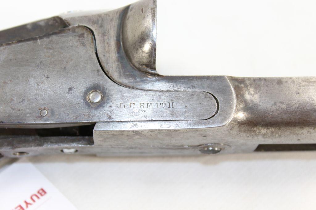 L.C. Smith Side-By-Side Double Barrel Receiver w/Dual Triggers; SN 111331