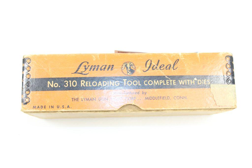 Vintage Lyman Ideal Reloading Tool with Dies for 7.7 JAP