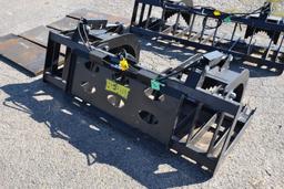 74" Root Grapple, Wide Tines
