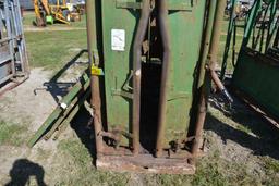 Powder River Catch Chute, Good Floor, Good Paint