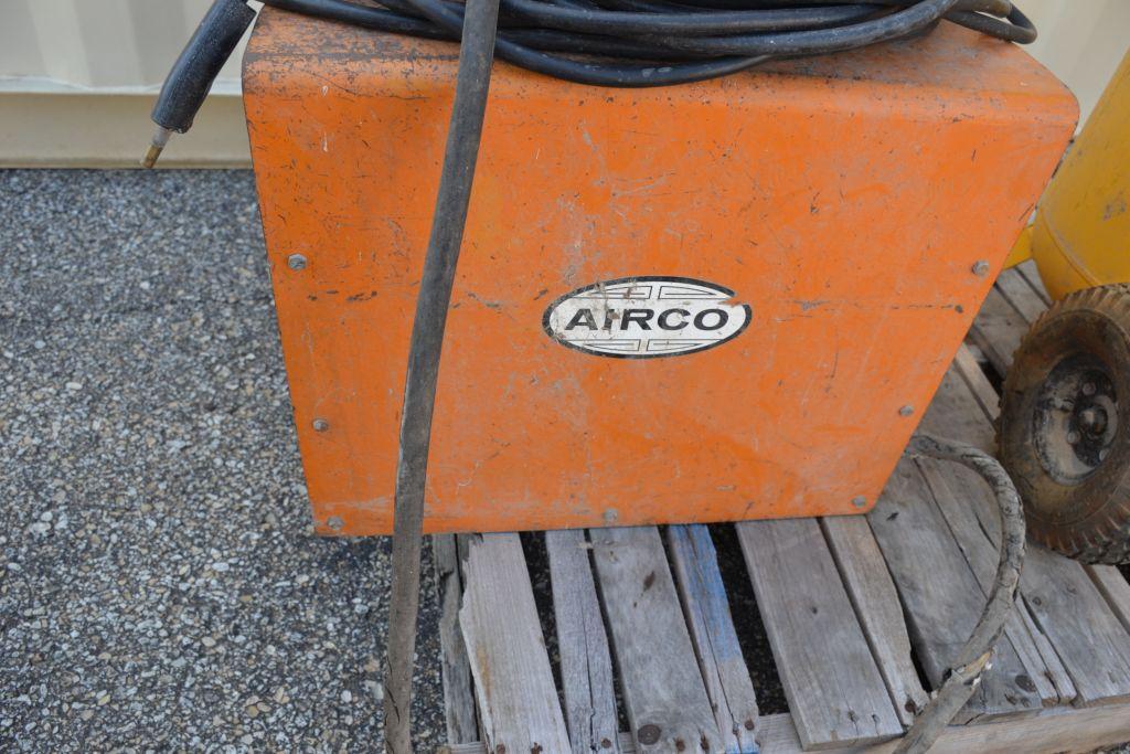 Airco Welder, Long Leads, 220v, Up To 180amp