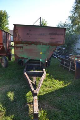Parker Homemade Single Axle Gravity Wagon, 250bu
