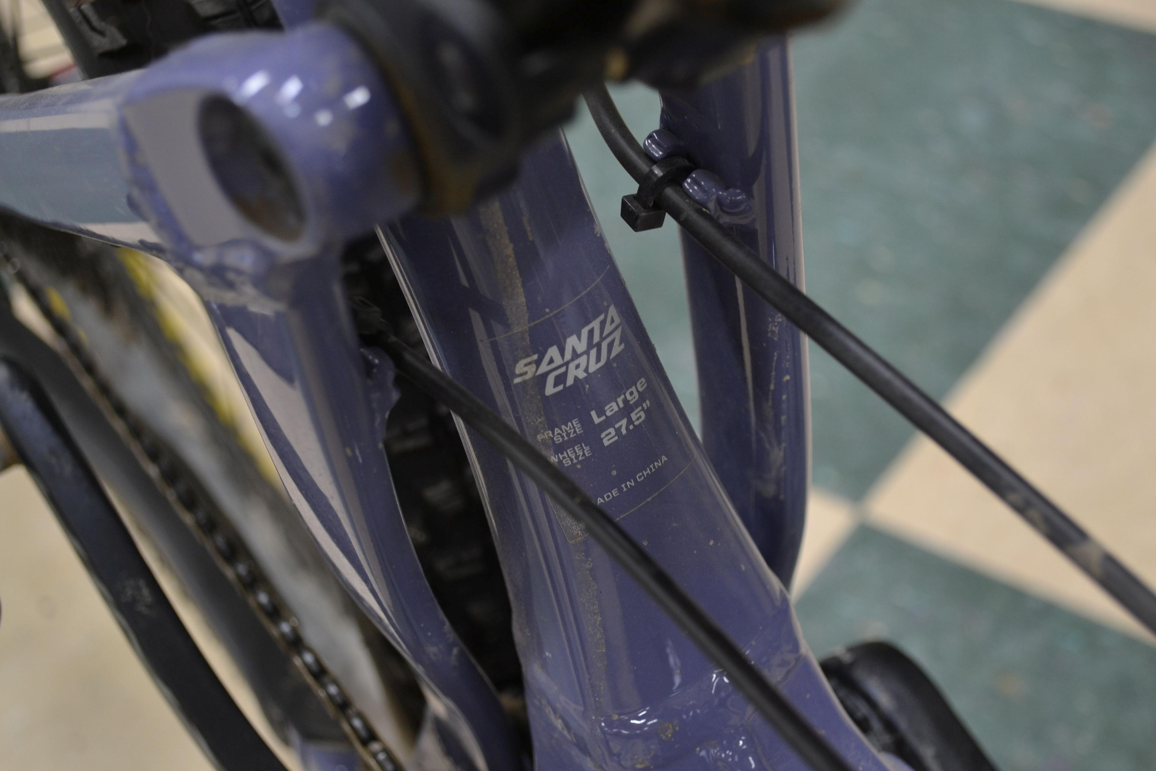 Santa Cruz Model 5010 12-Speed Trail Bike w/Fox 34 Performance Front Shocks and Fox DPS Dual-Piston