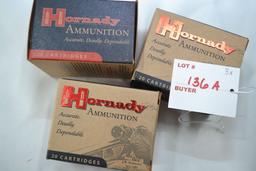 Hornady Leverevolution 44 Mag 225 gr. FTX Cartridges; 3 Boxes 20 Rds./Box