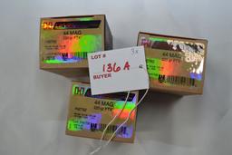 Hornady Leverevolution 44 Mag 225 gr. FTX Cartridges; 3 Boxes 20 Rds./Box