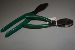 Pair of SK Angle Cutter No. 15017 and Wire Crimper No. 15011; Like New