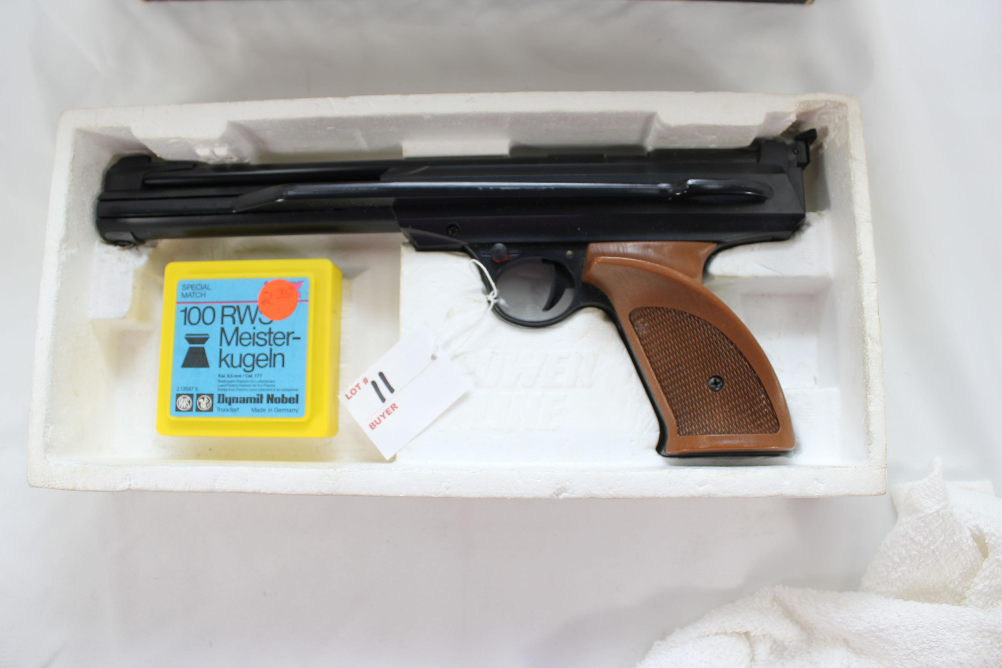 Daisy Powerline Model 717 .177 Cal. Single Pump Air Pistol; Like New