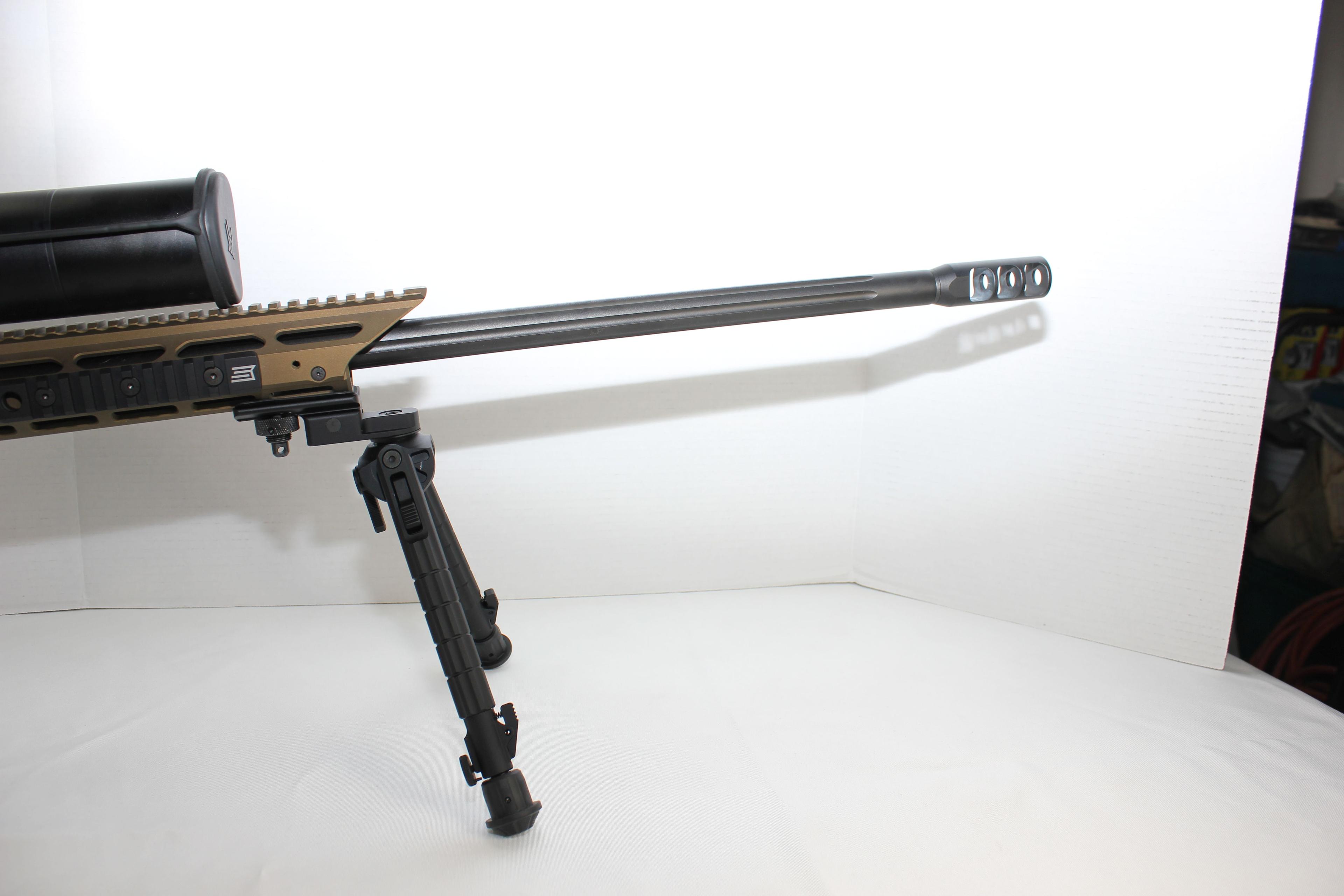Savage 110BA .338 Lapua w/Adj. Trigger, Bipod, 1 Magazine, Muzzle Break, Picatinny Hand Guard Rails,