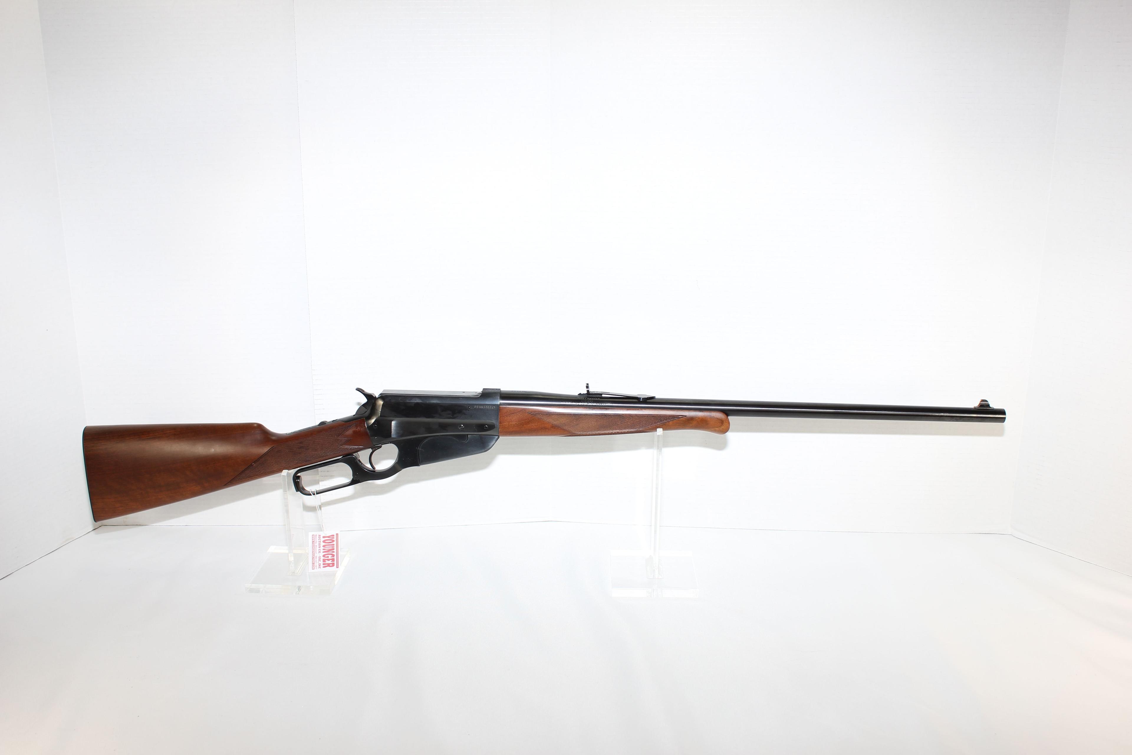 Winchester 1895 .270 Win. Cal. Lever Action Rifle w/Checkered Walnut Stock, Buckhorn Sights, and Ori