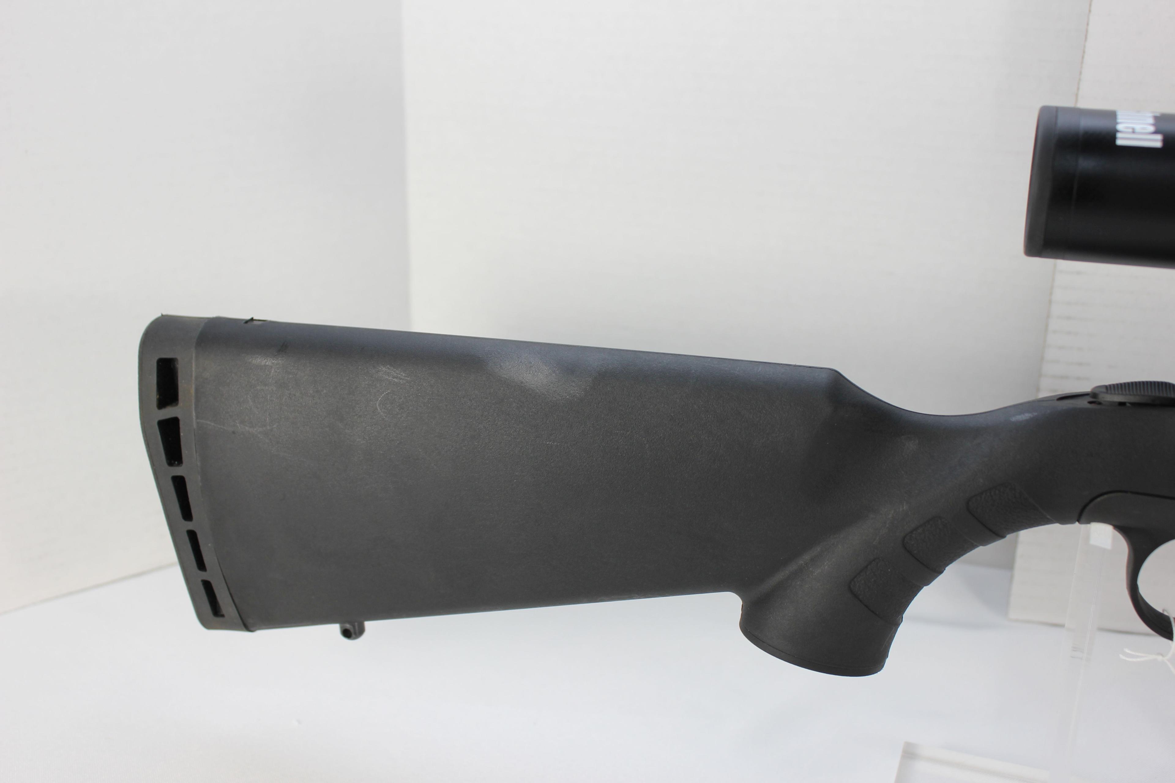 Savage Axis .30-06 Bolt Action Rifle w/Syn. Stock, Detachable Magazine, and Bushnell 3x9x40 Scope; S