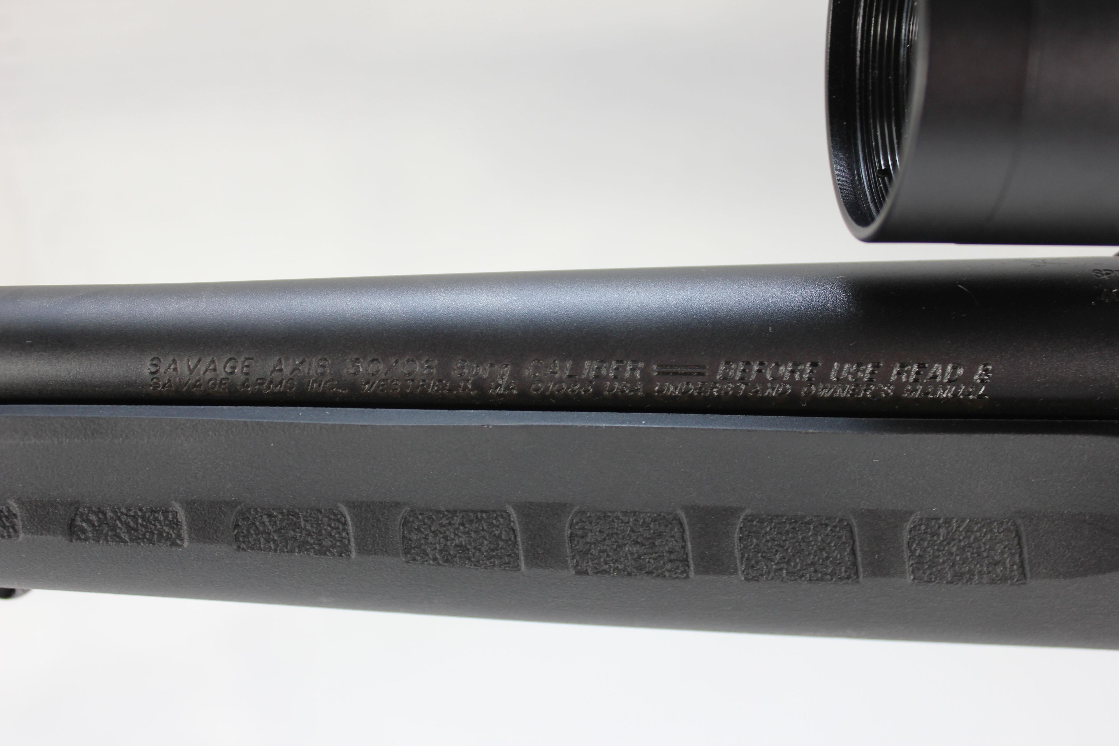 Savage Axis .30-06 Bolt Action Rifle w/Syn. Stock, Detachable Magazine, and Bushnell 3x9x40 Scope; S