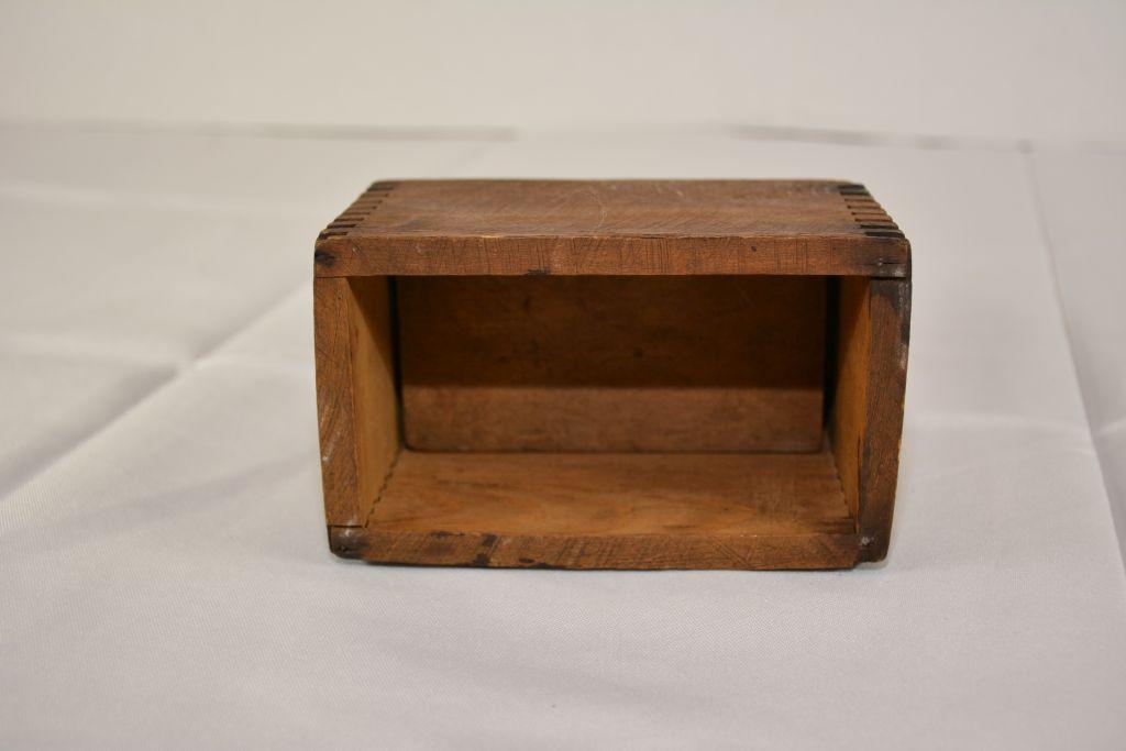Wooden Square Block Butter Mold