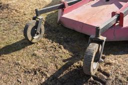 UFT Warrior 7' 3pt Brush Mower, With Dual Adjustable Gauge Wheels, 540pto, Good Paint