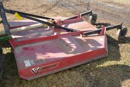 UFT Warrior 7' 3pt Brush Mower, With Dual Adjustable Gauge Wheels, 540pto, Good Paint