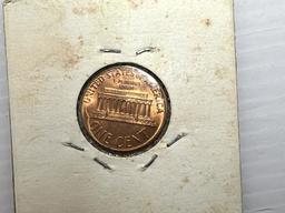 1965 Lincoln Memorial Cent - Dot over O Mint Error - MS