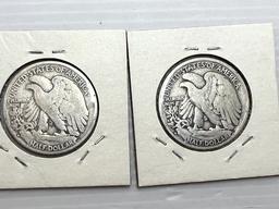 2-1933S Walking Liberty Half Dollar - AG/G