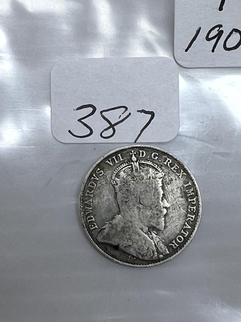 1903 Canadian Dime - VG/F